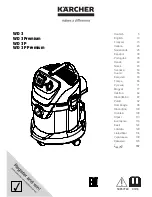 Предварительный просмотр 1 страницы Kärcher WD 3 P PREMIUM Operating Instructions Manual