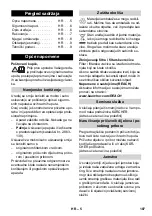 Preview for 107 page of Kärcher WD 4.200 Operating Instructions Manual