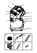 Предварительный просмотр 2 страницы Kärcher WD 5.200 MP Quick Start Manual