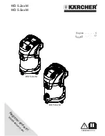 Kärcher WD 5.5M Series Original Instructions Manual предпросмотр