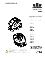 Предварительный просмотр 1 страницы Kärcher Windsor Chariot 3 iScrub 26 Operating Instructions Manual