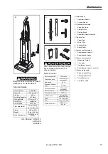 Предварительный просмотр 13 страницы Kärcher Windsor SRXP12 Operating Instructions Manual