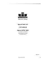 Предварительный просмотр 23 страницы Kärcher Windsor SRXP12 Operating Instructions Manual