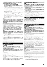 Preview for 8 page of Kärcher WOMA HP-DG Operating Instructions Manual