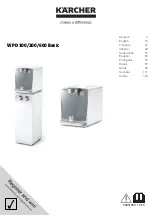 Kärcher WPD 100 Basic Manual preview