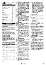 Предварительный просмотр 63 страницы Kärcher WPD 100 Basic Manual