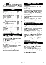 Preview for 5 page of Kärcher WR 10 Manual