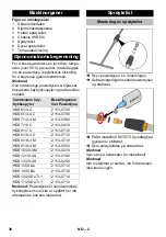 Предварительный просмотр 36 страницы Kärcher WR 20 Manual