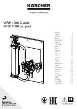 Kärcher WRP 1000 Classic Manual preview