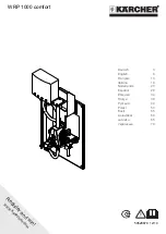 Preview for 1 page of Kärcher WRP 1000 comfort Manual