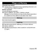 Preview for 11 page of Kärcher WU 60/2 sun Instructions Manual