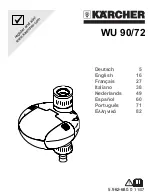 Kärcher WU 90/72 Manual preview