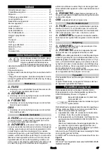 Preview for 47 page of Kärcher WV 4-4 Plus Original Instructions And Safety Instructions