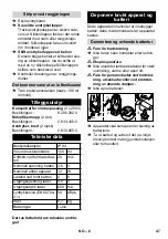 Preview for 47 page of Kärcher WV 70 plus Manual