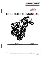 Предварительный просмотр 1 страницы Kärcher Xpert-HD 3.8/35p Operator'S Manual