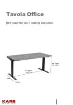 Предварительный просмотр 19 страницы KARE design Tavola Office Assembly And Operating Instruction