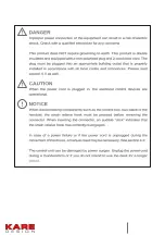 Предварительный просмотр 31 страницы KARE design Tavola Office Assembly And Operating Instruction