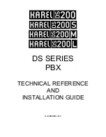 Preview for 2 page of Karel DS200 Technical Reference And Installation Manual