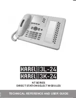 Karel DSS3L-24 Technical Reference And User'S Manual preview