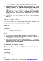 Preview for 46 page of Karel EVM38S Technical Reference And User'S Manual