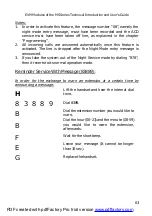 Preview for 69 page of Karel EVM38S Technical Reference And User'S Manual