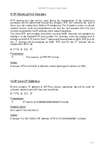 Preview for 71 page of Karel MS48IP Programming Manual