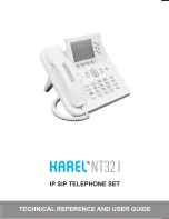 Karel NT321 Technical Reference And User'S Manual preview