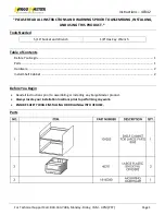 Preview for 2 page of Kargo Master 40342 Instruction Manual