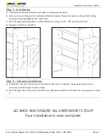 Preview for 5 page of Kargo Master 40370 Installation Manual