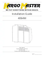 Kargo Master 4064M Installation Manual preview