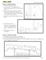 Предварительный просмотр 8 страницы Kargo Master 4064M Installation Manual