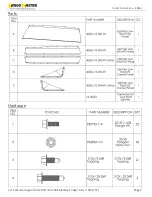 Предварительный просмотр 3 страницы Kargo Master 406SL Installation Manual