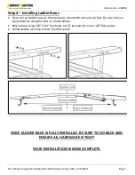 Предварительный просмотр 8 страницы Kargo Master 4081M Installation Manual