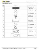 Preview for 4 page of Kargo Master 4081P Installation Manual