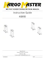 Kargo Master 4089D Instruction Manual preview
