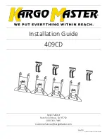 Kargo Master 409CD Installation Manual preview