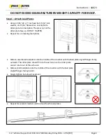 Предварительный просмотр 5 страницы Kargo Master 4A823 Instruction Manual