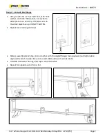 Предварительный просмотр 8 страницы Kargo Master 4A823 Instruction Manual