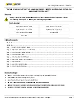 Preview for 2 page of Kargo Master 4A95M Installation Manual