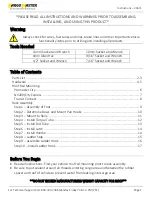 Preview for 2 page of Kargo Master 4A97L-Rev 1 Instruction Manual