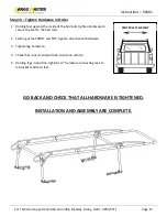 Preview for 16 page of Kargo Master 90001 Installation Manual