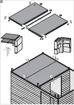 Preview for 21 page of Karibu 13164 Building Instructions