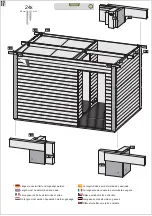 Preview for 24 page of Karibu 13164 Building Instructions