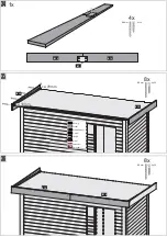 Preview for 33 page of Karibu 13164 Building Instructions