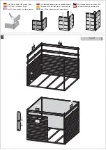 Preview for 10 page of Karibu 16452 16453 16454 Building Instructions