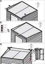 Preview for 14 page of Karibu 2630 Building Instructions