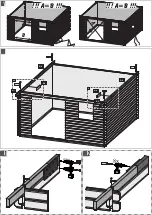 Preview for 9 page of Karibu 4010090868493 Building Instructions