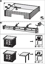 Preview for 8 page of Karibu 4310784 Building Instructions