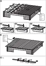 Preview for 11 page of Karibu 4310784 Building Instructions