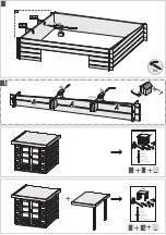 Preview for 8 page of Karibu 4310785 Building Instructions